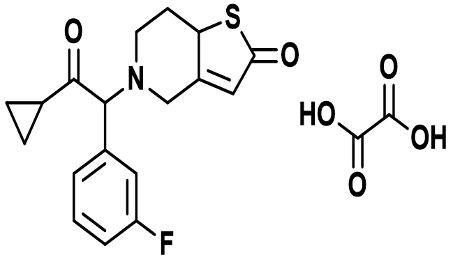 Prasugrel meta-Fluoro Isomer Thiolactone Oxalate